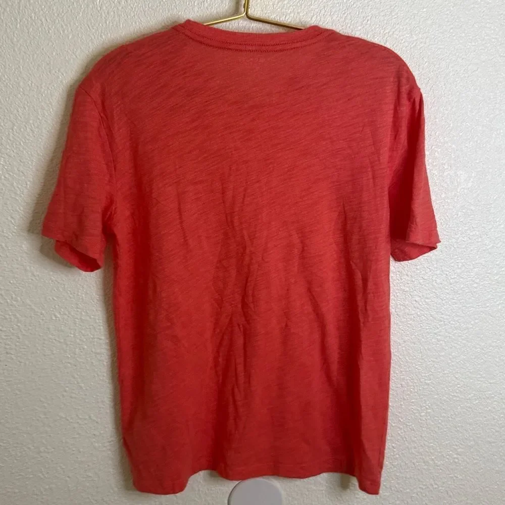 Old Navy Vibrant Red/orange  Pocket tee